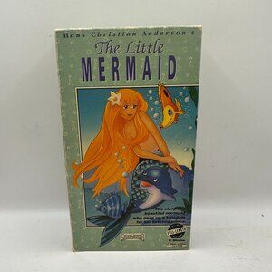 Hans Christian Andersons The Little Mermaid VHS 1990 Full-Length Animated Film